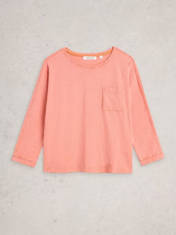Demi Dolman Top by White Stuff in Coral