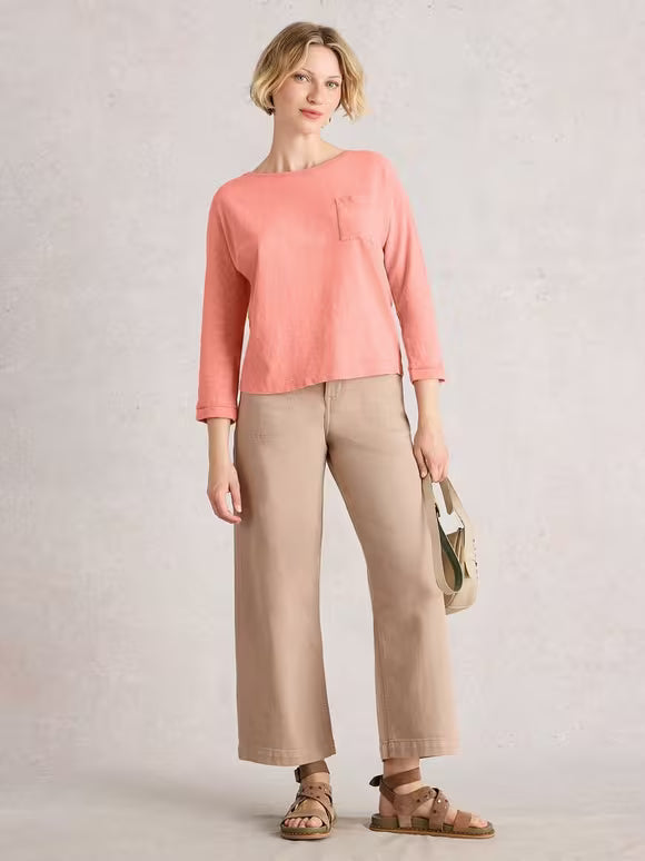 Demi Dolman Top by White Stuff in Coral