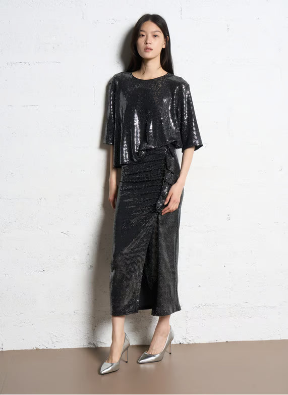 Maiween Tee by Suncoo in Argent