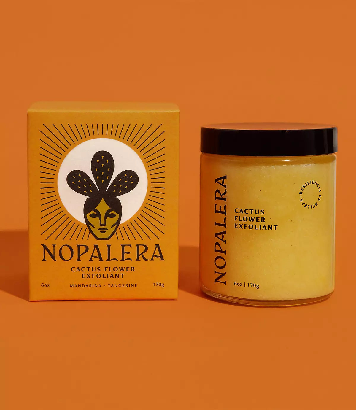Cactus Flower Exfoliant in Mandarina by Nopalera