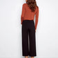 Wide Leg PDR Pants with Pockets by Charlie B in Black
