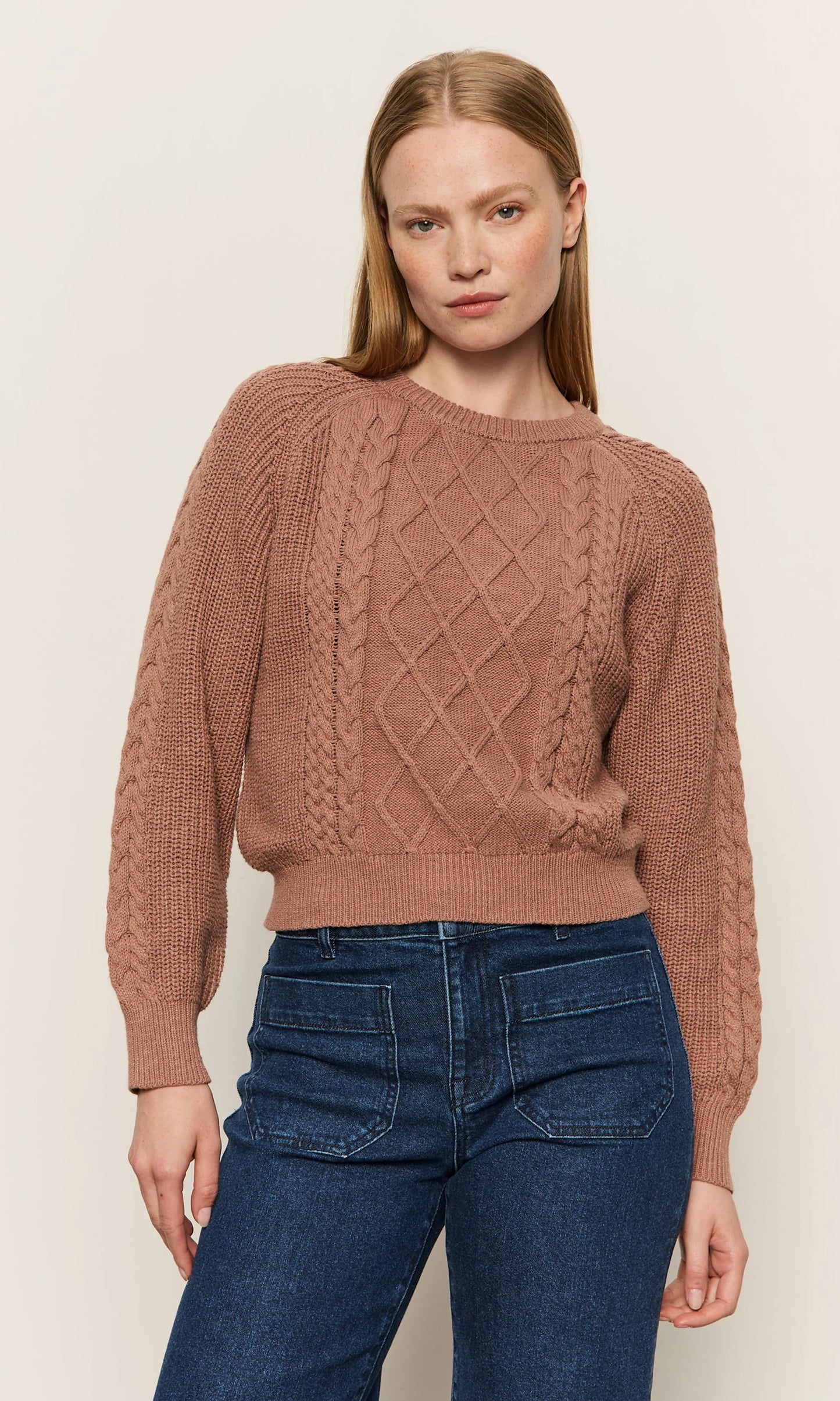 Nomad Cable Popover by Sanctuary in Mocha