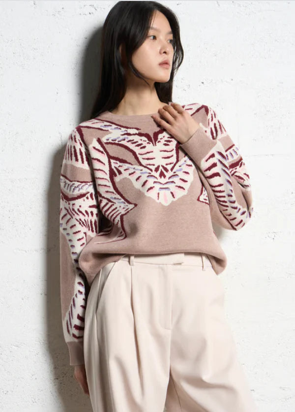 Pandori Sweater by Suncoo in Taupe