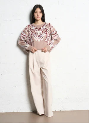 Pandori Sweater by Suncoo in Taupe