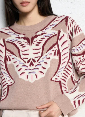 Pandori Sweater by Suncoo in Taupe