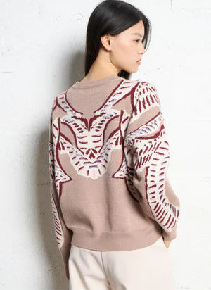 Pandori Sweater by Suncoo in Taupe