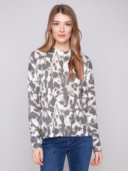 Reversible Printed Top by Charlie B in Spruce Smudge