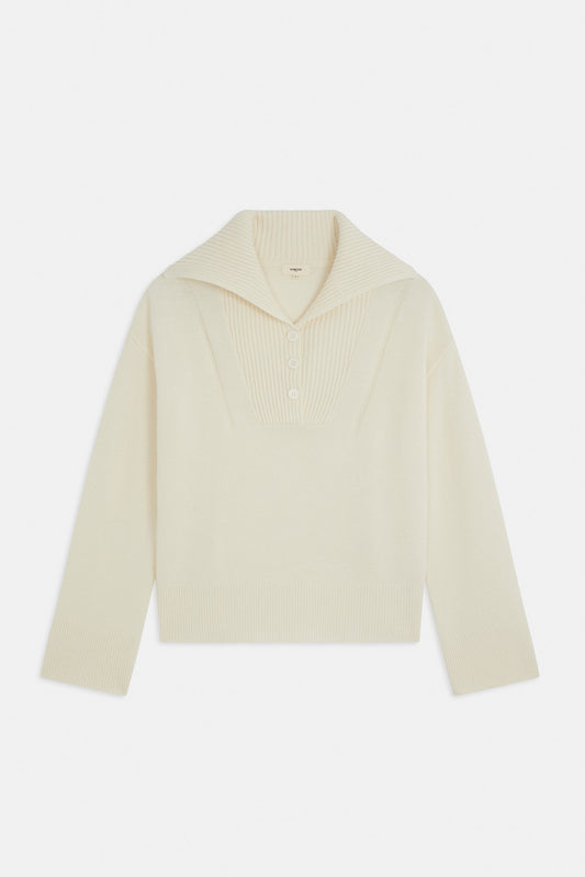 Pretori Sweater by Suncoo in White