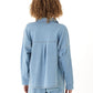 Blaire Button Down Top by Threads 4 Thought in Light Wash