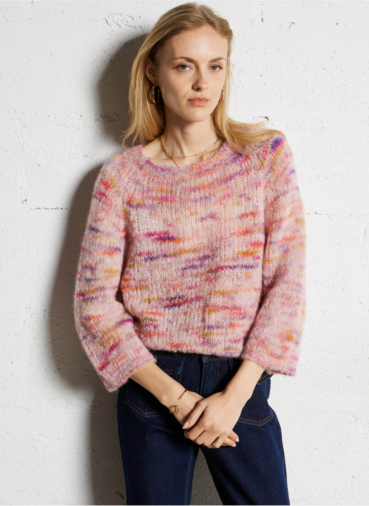 Pavel Sweater by Suncoo in Rose
