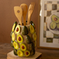 Ceramic Produce Vase (Avocados) by Kalalou